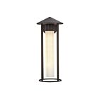 Kuzco Lighting EW526318BZGO Tenko 1-lumière 60W Bronze et verre opale brillant Appliques murales d'intérieur