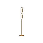 Kuzco Lighting FL28563-BG Hilo 17W Or brossé LED Lampadaire