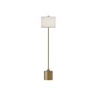 Kuzco Lighting FL418761BGIL Issa 1-lumière 60W Or brossé et lin ivoire Lampadaire