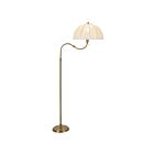 Kuzco Lighting FL661068BG Crosby 1-lumière 60W Or brossé Lampadaire
