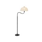 Kuzco Lighting FL661068MB Crosby 1-lumière 60W Noir mat Lampadaire