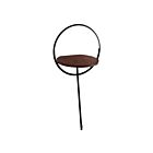 Kuzco Lighting FL83818-BK-WT Maya 14W Noir et noyer LED Lampadaire