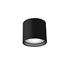 Kuzco Lighting FM10605-BK-UNV Falco 15W Noir LED Plafonnier Encastré