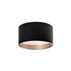 Kuzco Lighting FM11414-BK-5CCT Mousinni 22W Noir LED Plafonnier Encastré