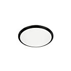 Kuzco Lighting FM1512-BK Malta 13W Noir LED Plafonnier Encastré