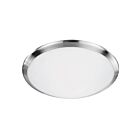 Kuzco Lighting FM1515-BN Malta 19W Nickel brossé LED Plafonnier Encastré
