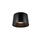 Kuzco Lighting FM16512-JB-3WCCT-UNV Etta 25W Noir intense LED Plafonnier Encastré