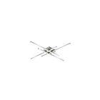 Kuzco Lighting FM18232-BN Vega Minor 46W Nickel brossé LED Plafonnier Encastré