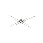 Kuzco Lighting FM18247-BN Vega Minor 61W Nickel brossé LED Plafonnier Encastré