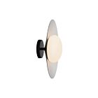 Kuzco Lighting FM22815-BK-WH Cruz 13W Noir et blanc LED Plafonnier Encastré