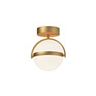 Kuzco Lighting FM301001BG-UNV Globo 11W Or brossé LED Plafonnier Encastré