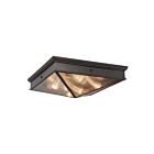 Kuzco Lighting FM332919UBCR Cairo 4-lumières 160W Bronze urbain Plafonnier Encastré