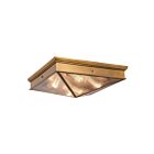 Kuzco Lighting FM332919VBCR Cairo 4-lumières 160W Laiton vieilli Plafonnier Encastré