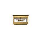 Kuzco Lighting FM351004VB Douglas 4-lumières 240W Laiton vieilli Plafonnier Encastré