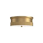 Kuzco Lighting FM416114BG Rue 3-lumières 180W Or brossé Plafonnier Encastré