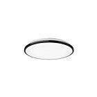 Kuzco Lighting FM43311-BK Brook 17W Noir LED Plafonnier Encastré