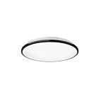 Kuzco Lighting FM43313-BK Brook 26W Noir LED Plafonnier Encastré