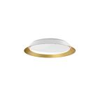 Kuzco Lighting FM43419-WH-GD-5CCT Jasper 30W Blanc et or LED Plafonnier Encastré