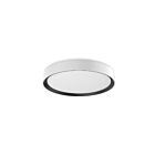 Kuzco Lighting FM43916-WH-BK-5CCT Essex 30W Blanc et noir LED Plafonnier Encastré