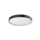 Kuzco Lighting FM43920-BK-WH-5CCT Essex 42W Noir et blanc LED Plafonnier Encastré