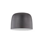 Kuzco Lighting FM44912-BK-WH Cayne 17W Noir et blanc LED Plafonnier Encastré