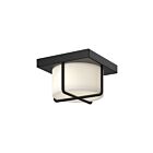 Kuzco Lighting FM45907-BK-OP Regalo 13W Noir LED Plafonnier Encastré