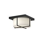 Kuzco Lighting FM45910-BK-OP Regalo 16W Noir LED Plafonnier Encastré