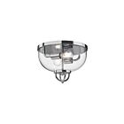 Kuzco Lighting FM461102CH Lancaster 2-lumières 120W Chrome Plafonnier Encastré