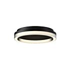 Kuzco Lighting FM46116-BK-3CCT-UNV Calix 28W Noir LED Plafonnier Encastré
