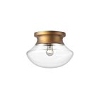 Kuzco Lighting FM464012AG Marcel 1-lumière 60W Or vieilli Plafonnier Encastré
