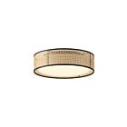 Kuzco Lighting FM479016RB-5CCT Lyla 24W Bronze rotin LED Plafonnier Encastré