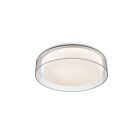Kuzco Lighting FM48614-5CCT Aston 24W Opalescent mat LED Plafonnier Encastré