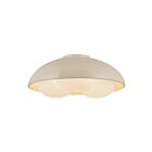 Kuzco Lighting FM495316PWOP Robyn 3-lumières 120W Blanc poli Plafonnier Encastré