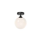 Kuzco Lighting FM505108MBOP Nouveau 1-lumière 40W Noir mat Plafonnier Encastré
