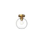 Kuzco Lighting FM506108AGCL Castilla 1-lumière 60W Or vieilli Plafonnier Encastré