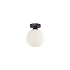 Kuzco Lighting FM506108MBOP Castilla 1-lumière 60W Noir mat Plafonnier Encastré