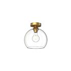 Kuzco Lighting FM506210AGCL Castilla 1-lumière 60W Or vieilli Plafonnier Encastré