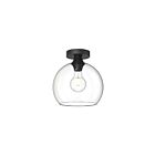 Kuzco Lighting FM506210MBCL Castilla 1-lumière 60W Noir mat Plafonnier Encastré