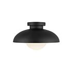 Kuzco Lighting FM522012MBOP Rubio 1-lumière 60W Noir mat Plafonnier Encastré