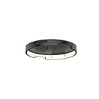 Kuzco Lighting FM52719-BK-UNV-010 Anello Minor 50W Noir LED Plafonnier Encastré