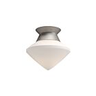 Kuzco Lighting FM537508BNOP Nora 1-lumière 60W Nickel brossé et opalescent Plafonnier Encastré
