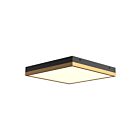 Kuzco Lighting FM553214AGMB Sydney 36W Or vieilli et noir mat LED Plafonnier Encastré