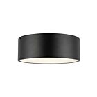 Kuzco Lighting FM556012MB Brisbane 2-lumières 120W Noir mat Plafonnier Encastré