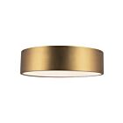 Kuzco Lighting FM556016AG Brisbane 3-lumières 180W Or vieilli Plafonnier Encastré