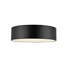 Kuzco Lighting FM556016MB Brisbane 3-lumières 180W Noir mat Plafonnier Encastré