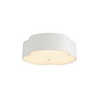 Kuzco Lighting FM566314AW ALEDla 3-lumières 180W Blanc antique Plafonnier Encastré