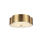 Kuzco Lighting FM566314BG ALEDla 3-lumières 180W Or brossé Plafonnier Encastré