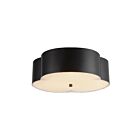 Kuzco Lighting FM566314MB ALEDla 3-lumières 180W Noir mat Plafonnier Encastré