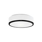 Kuzco Lighting FM6012-BK-5CCT Charlie 20W Noir LED Plafonnier Encastré