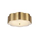 Kuzco Lighting FM603314BG Blossom 3-lumières 180W Or brossé Plafonnier Encastré